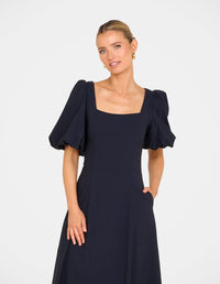 Cyryl Puff Sleeve Maxi Dress