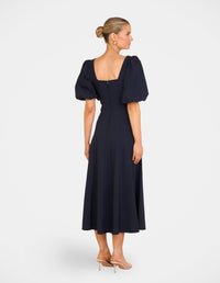 Cyryl Puff Sleeve Maxi Dress