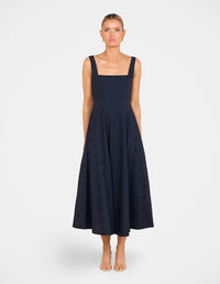 Xerena Square Neck Maxi Dress