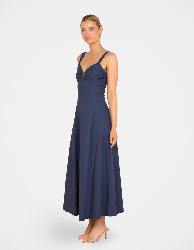 Daphne Plunge Maxi Dress