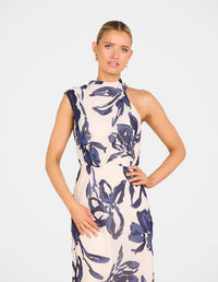 Phebe High Neck Maxi Dress