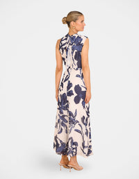 Phebe High Neck Maxi Dress
