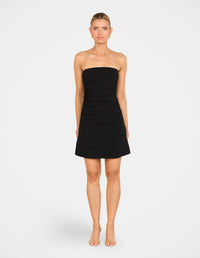 Awake Gathered Mini Dress