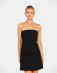 Awake Gathered Mini Dress