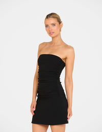 Awake Gathered Mini Dress
