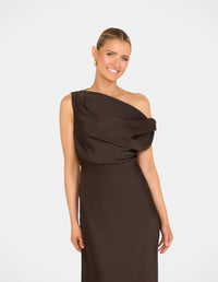Hazel Off Shoulder Gown