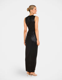 Belarus Plunge Twist Gown
