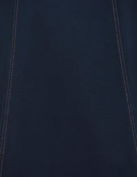 Quay Denim A-line Maxi Dress