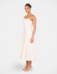 Quay Denim A-line Maxi Dress