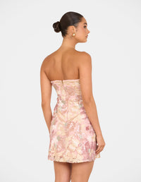 Izzie Strapless Mini Dress