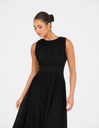Emelia High Neck Maxi Dress
