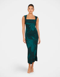 Iona Square Neck Midi Dress