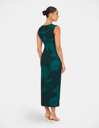 Iona Square Neck Midi Dress