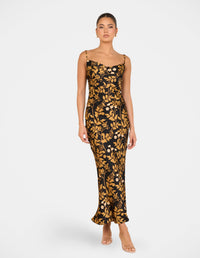Upton Cowl Neck Maxi Dress