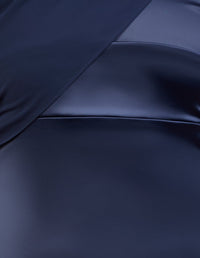 Vanya Strapless Satin Gown