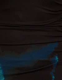 Nandini Twist Mesh Maxi Dress