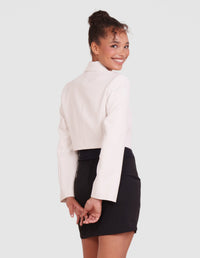 Qamar Cropped Blazer