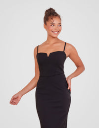 Neve Sleeveless Corset Gown