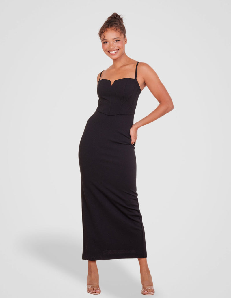 Neve Sleeveless Corset Gown