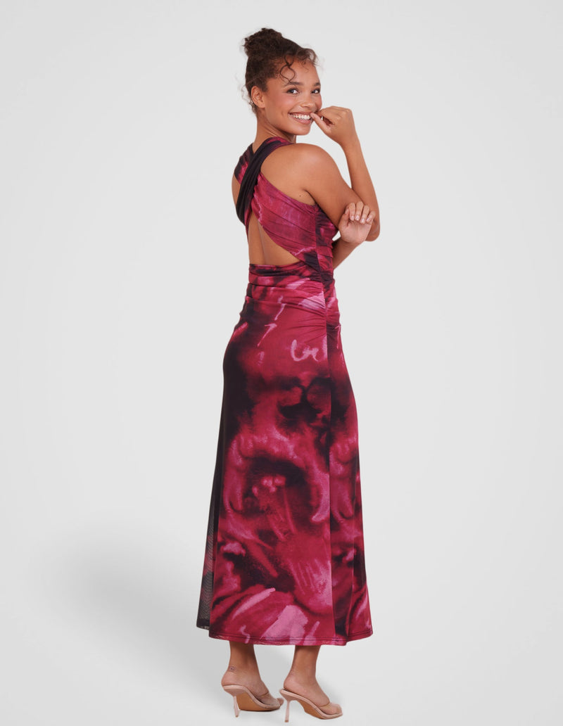 Darcy Cross Over Maxi Dress