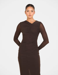 Gigi Long Sleeve Maxi Dress