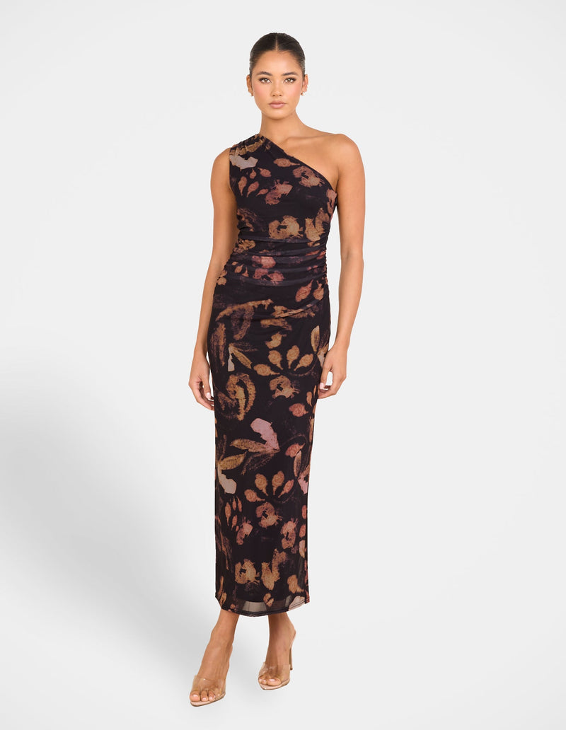 True One Shoulder Maxi Dress