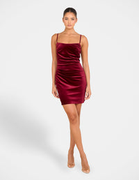 Anona Velvet Mini Dress