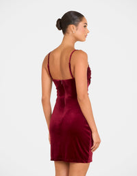 Anona Velvet Mini Dress