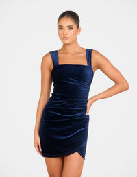 Emerie Gathered Mini Dress