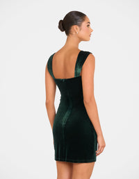 Emerie Gathered Mini Dress