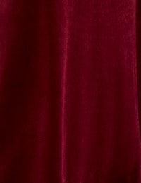 Bronie Cowl Neck Velvet Gown