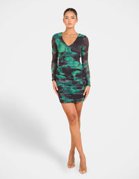 Bennie Mesh Mini Dress