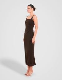 Lamarr Square Neck Maxi Dress