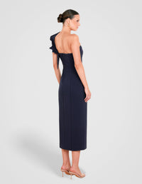 Sadie One Shoulder Midi Dress