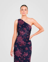 Sparacino One Shoulder Maxi