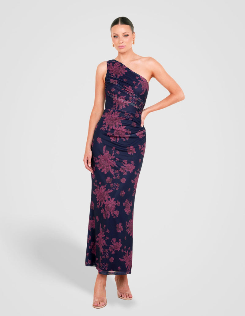 Sparacino One Shoulder Maxi