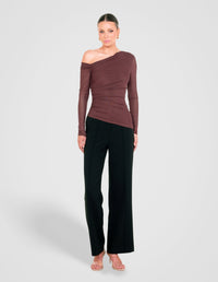 Kerrie Mesh Long Sleeve Top