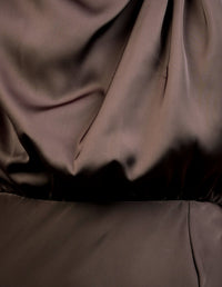 Como High Neck Midi Dress