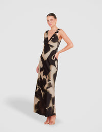 Gina Twist Front Gown