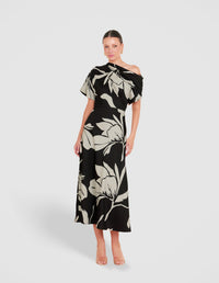 Jada Off Shoulder Midi Dress