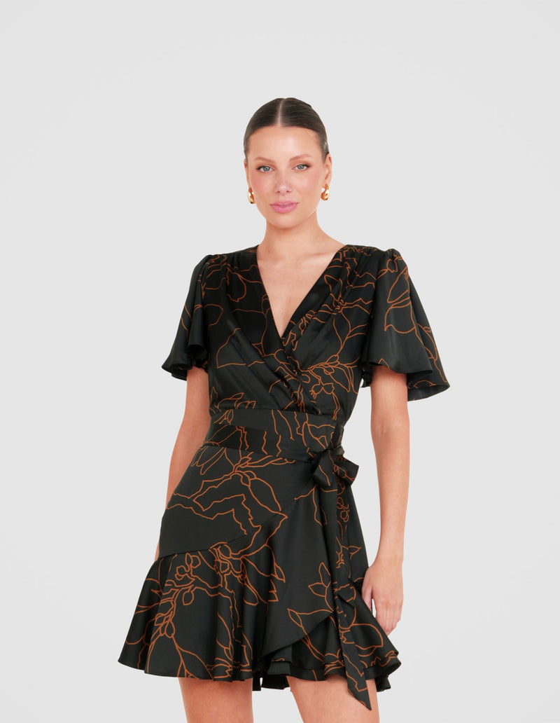 Jade Short Sleeve Mini Dress
