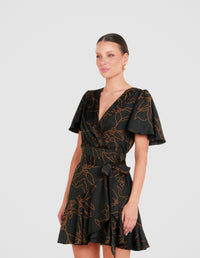 Jade Short Sleeve Mini Dress