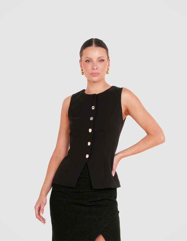 Yuema Longline Vest Top