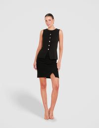 Yuema Longline Vest Top