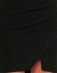 Garland Wrap Mini Skirt