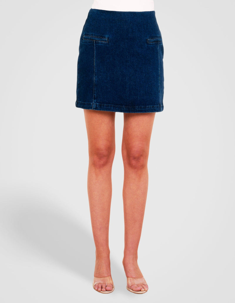 Kimmie Denim Mini Skirt