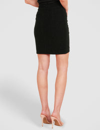 Garland Wrap Mini Skirt