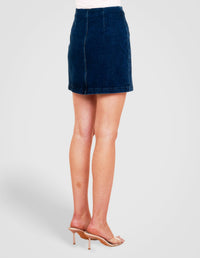 Kimmie Denim Mini Skirt
