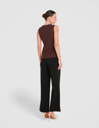 Yuema Longline Vest Top