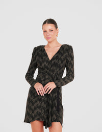 Maya Long Sleeve Mini Dress